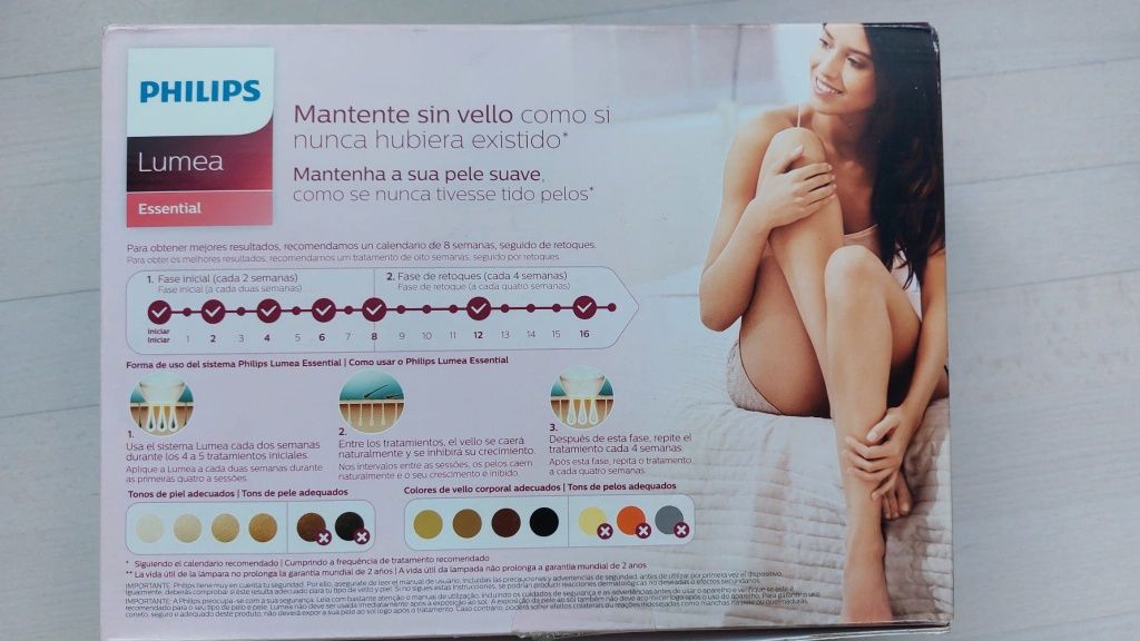 Świetny depilator - epilator Philips Lumea