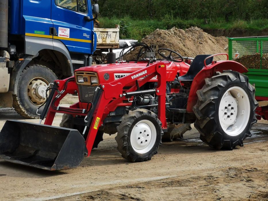 Yanmar 3110d 4x4 31km WOM TUR Hydraulika Przyczepa Wywrotka  YANMAR 3110d 31KM 4x4 TUR Wywrotka WOM Hydraulika Komplet Kosiarka ++