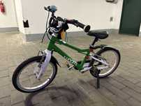 Rower rowerek dziecięcy Woom Go 3 16" Green Zielony