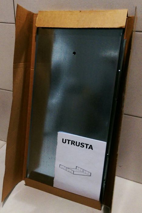 Усиленная полка Ikea Utrusta для кухонного шкафчика обмен