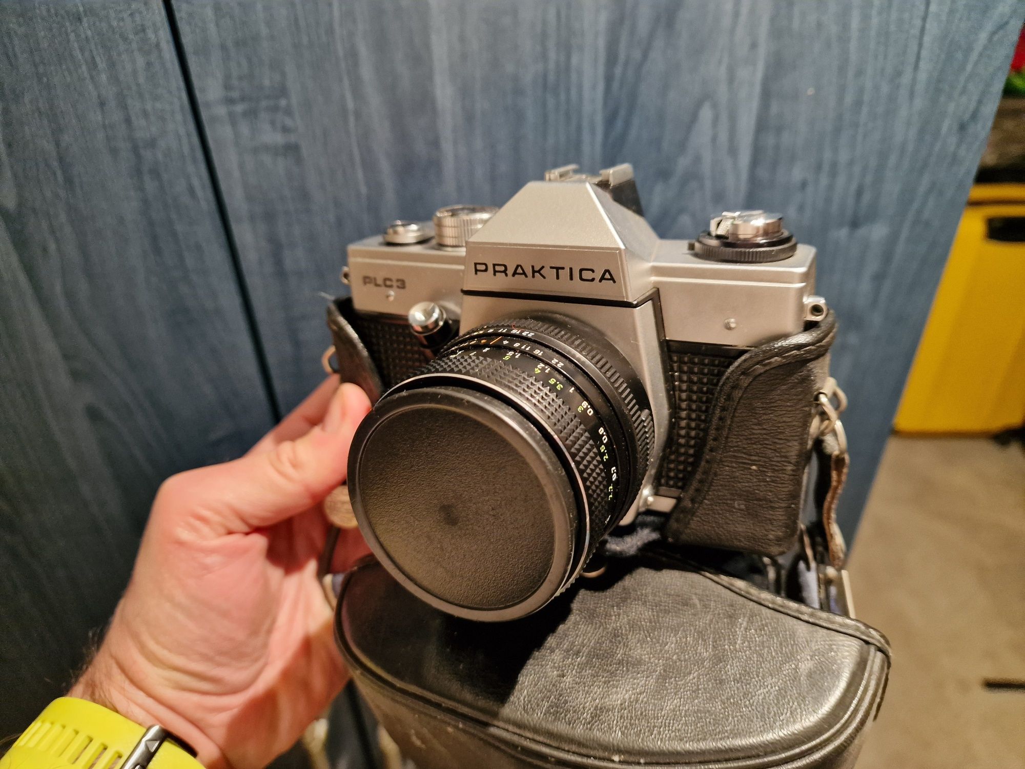 Praktica PLC3 z obiektywem PANCOLAR 1,8/50