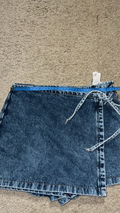 Ждинсова спідниця-шорти