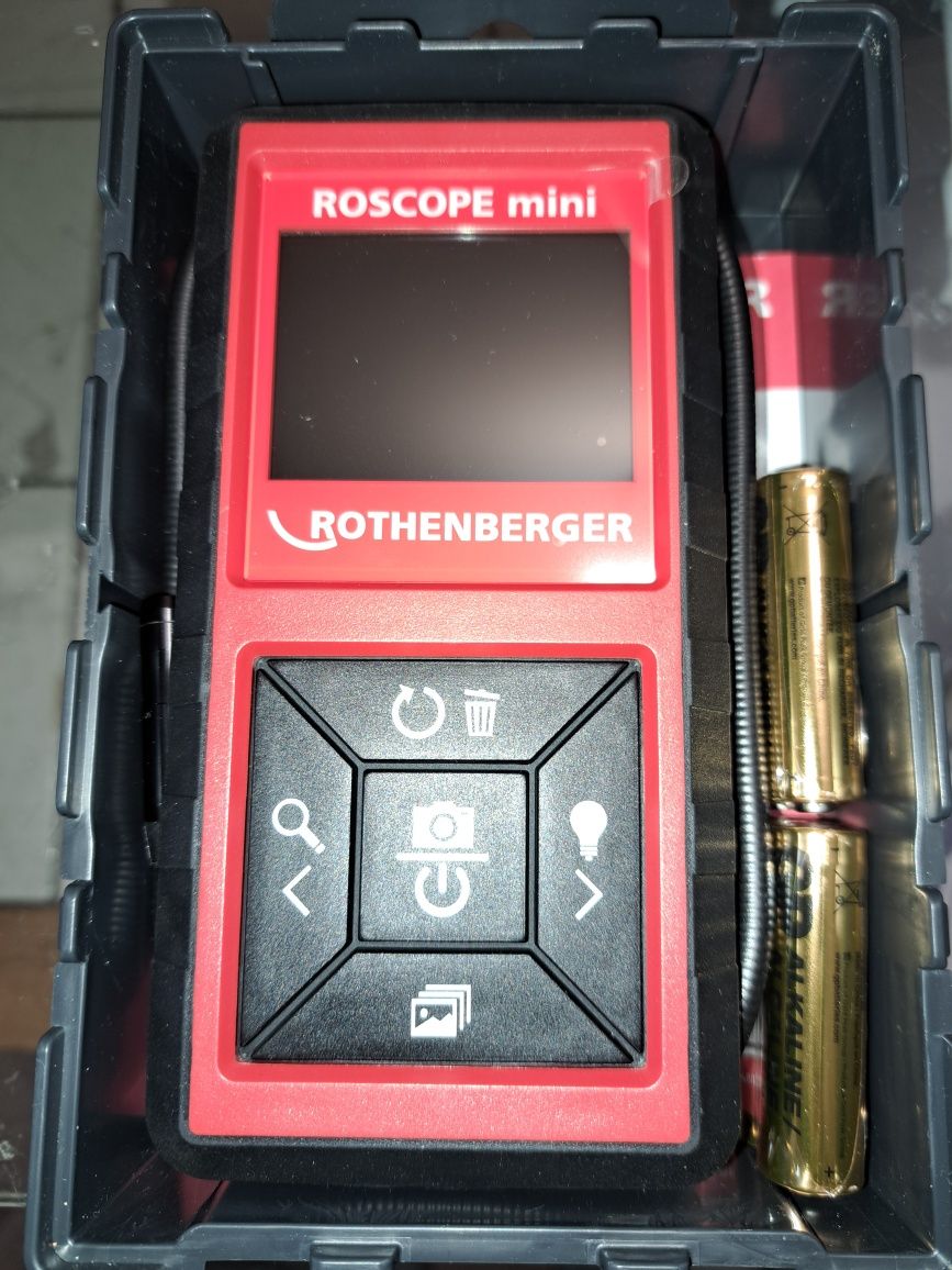 Rothenberger roscope Mini kamera inspekcyjna Nowa oryginał