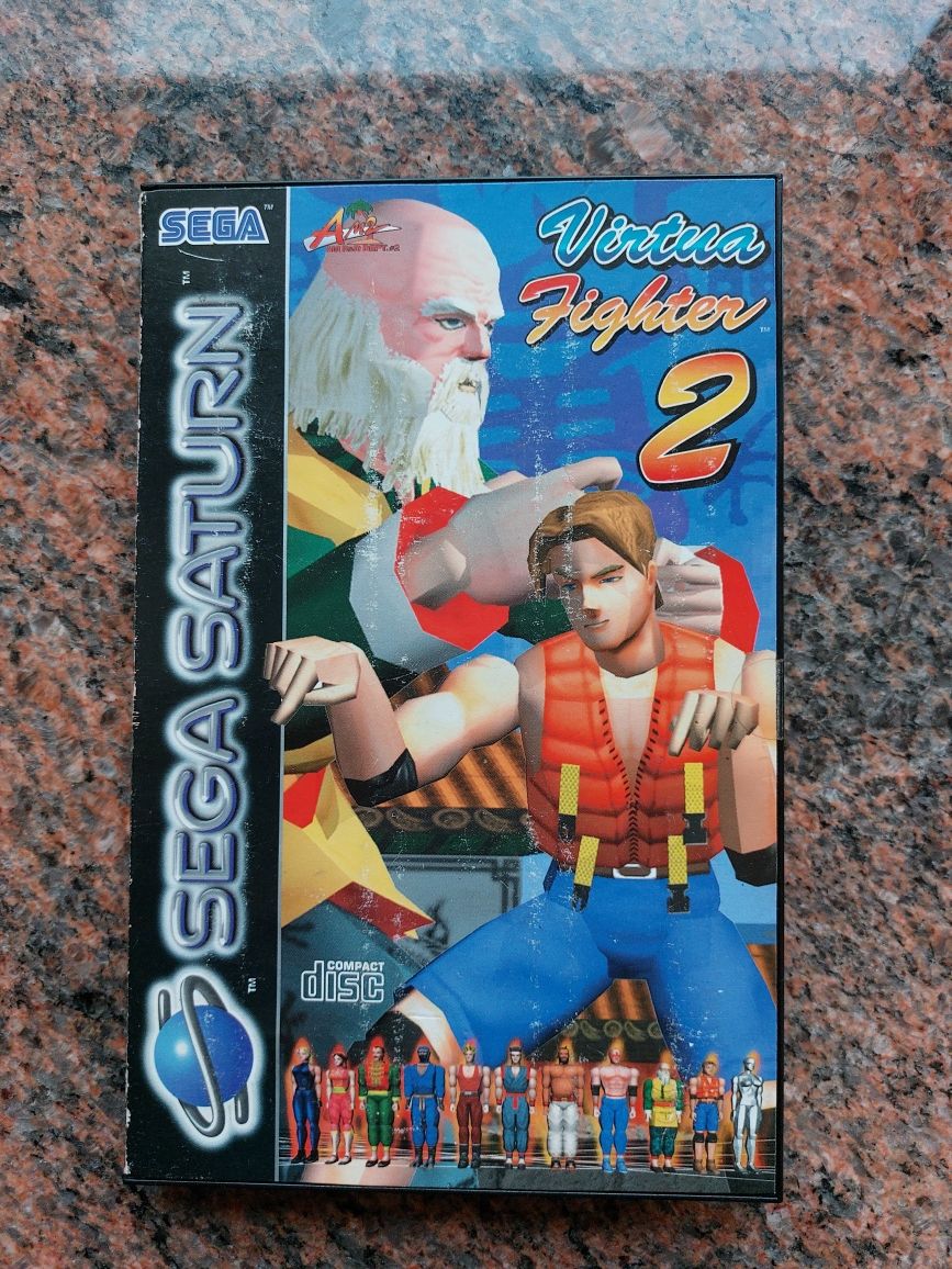 Gra Virtua Fighter 2 Sega Saturn Retro game
