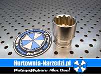 Nasadka HONIDRIVE 1/2" 27 mm 1-1/16" E34 Cr-V HONITON 27mm H2427