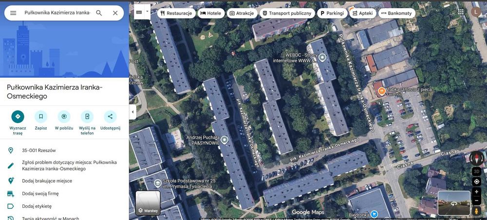 Mieszkanie 58,5 m2 Rzeszów Osmeckiego PARTER, 2 piwnice