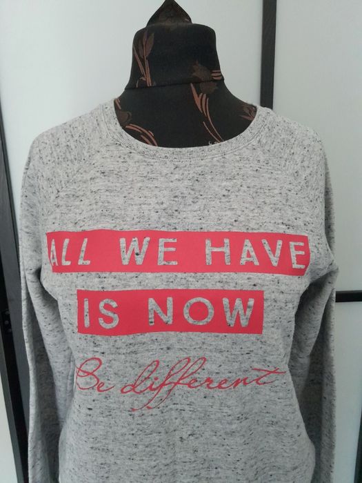 Szara bluza sportowa rozm. M