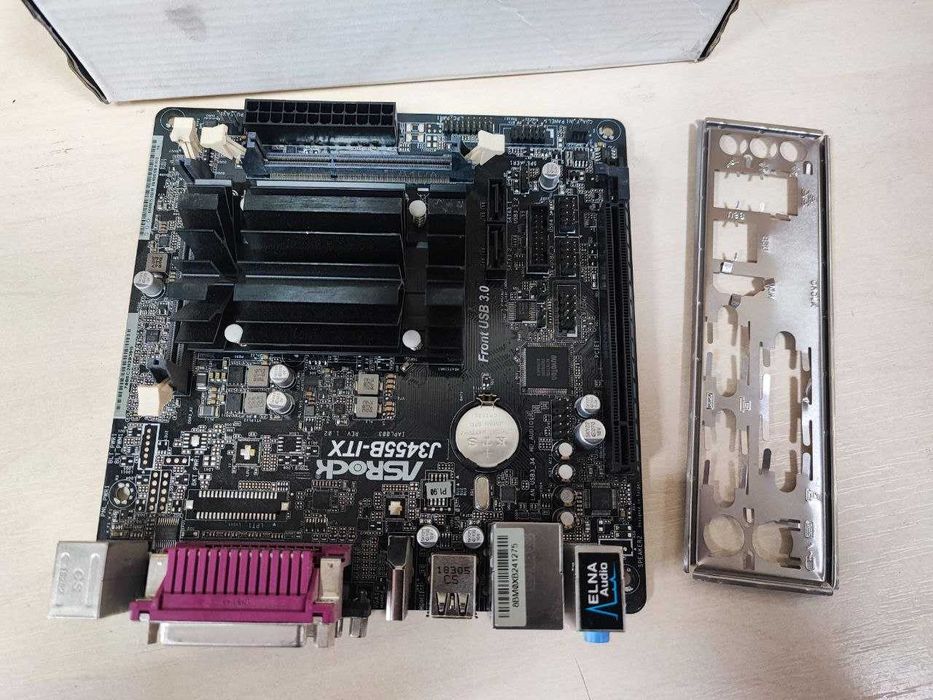 Материнська плата з процесором 4 ядра - ASROCK J3455B-ITX