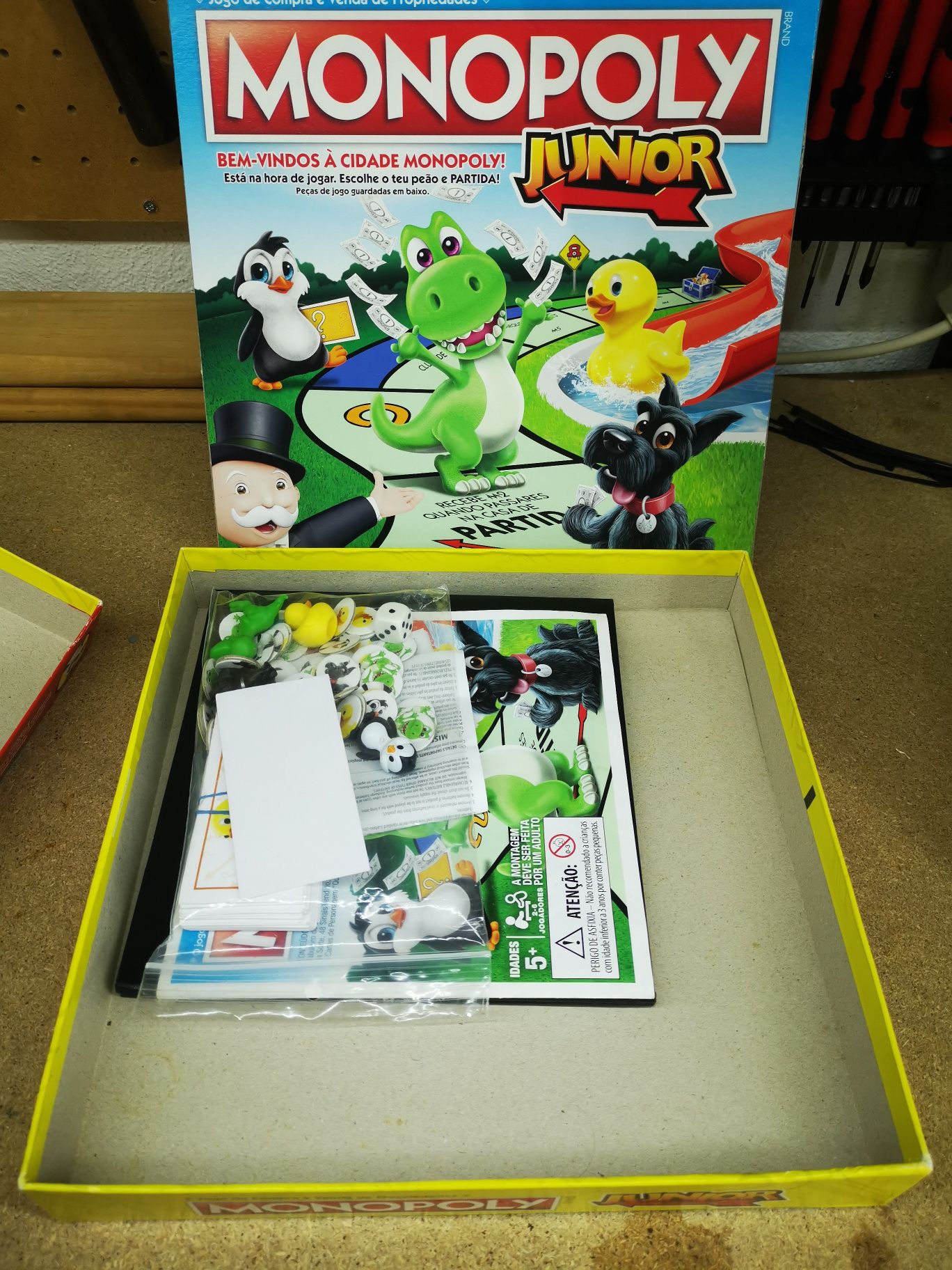 Monopoly Junior como novo
