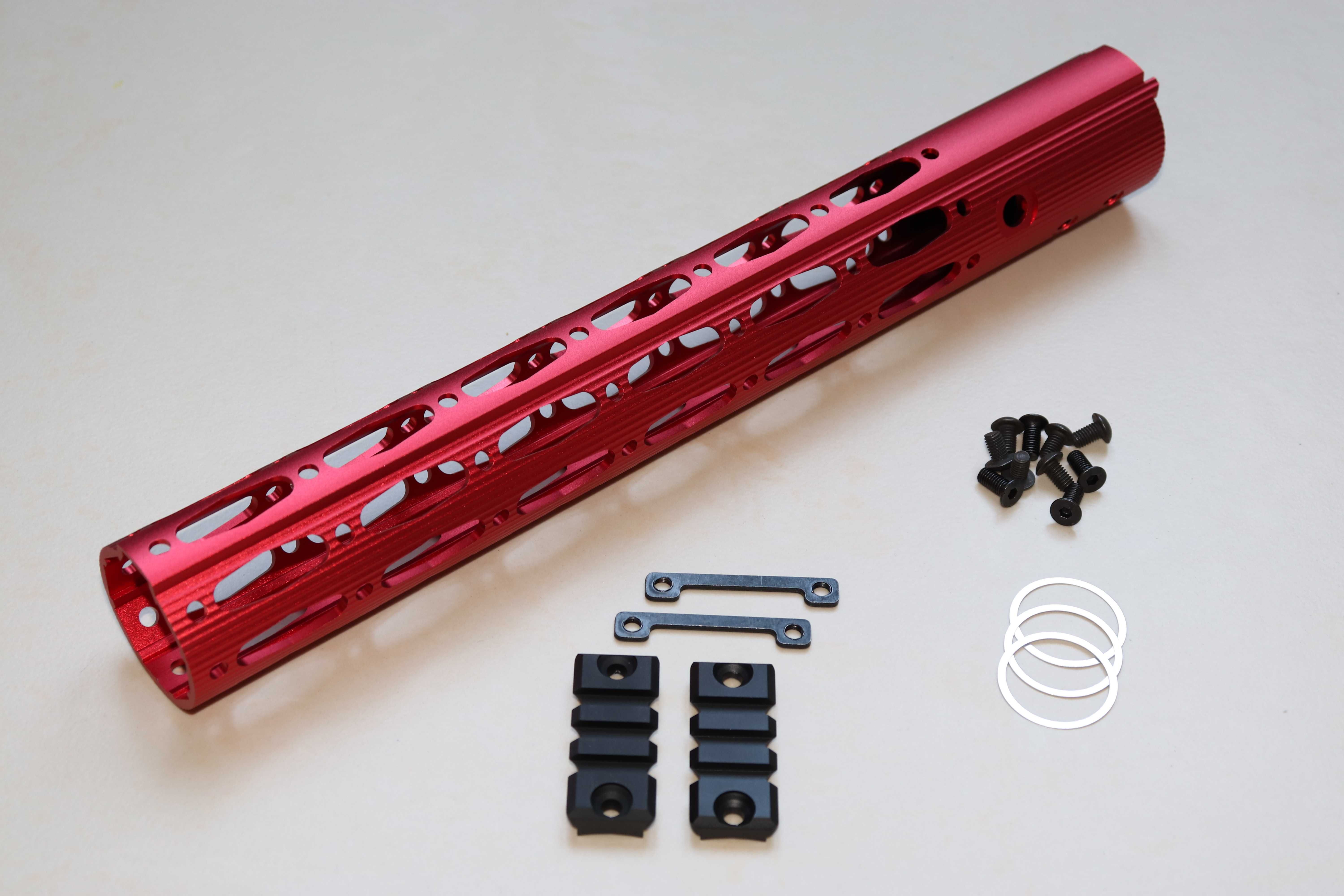 ASG Konwersja Ergonomic Rail Red 13" Dynamic Tactical