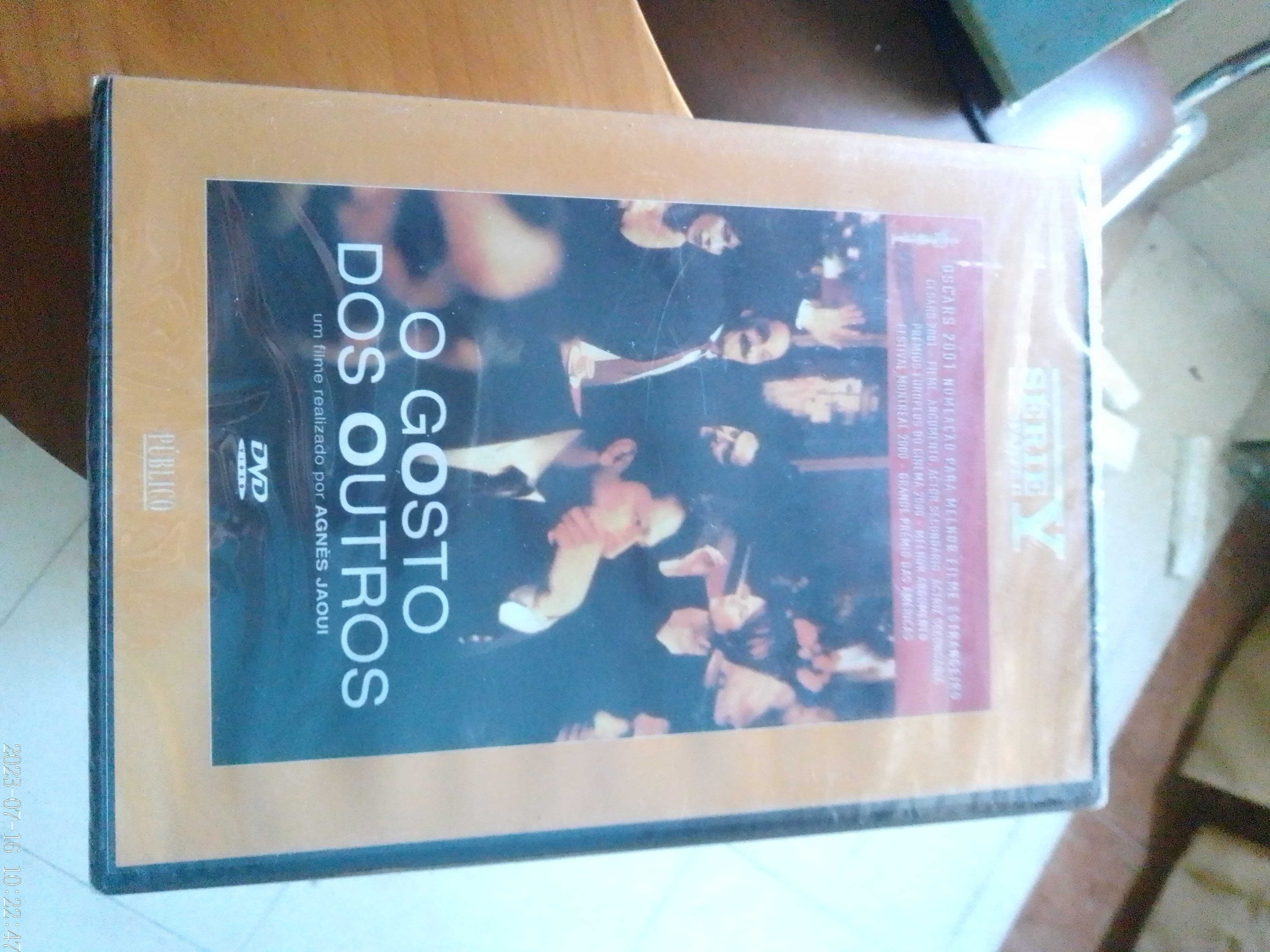 Dvd NOVO O Gosto dos Outros SELADO Filme alemão de Agnes Jaoui Bacri