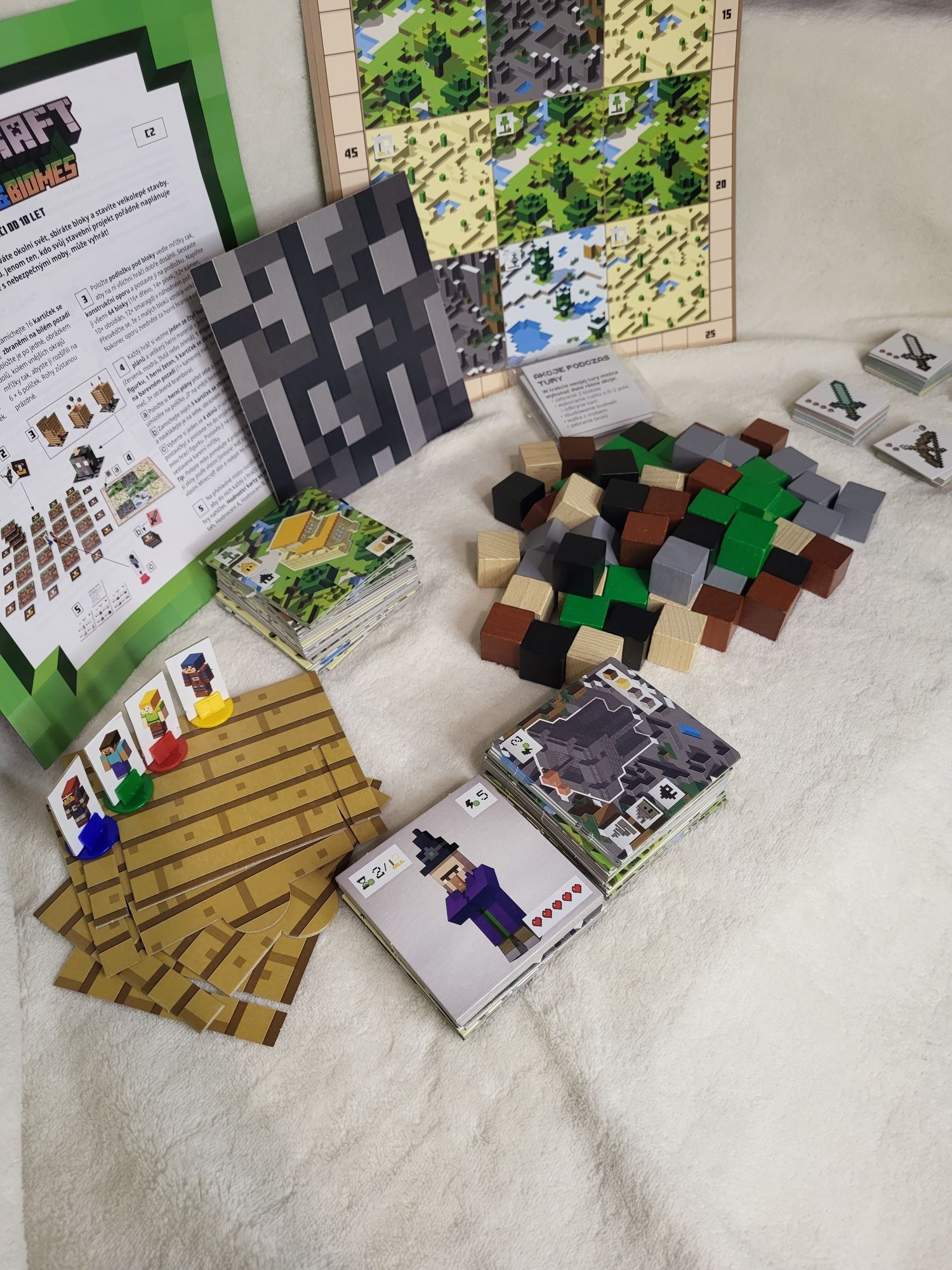 Gra planszowa Minecraft, Builders & Biomes, wersja polska Ravensburger