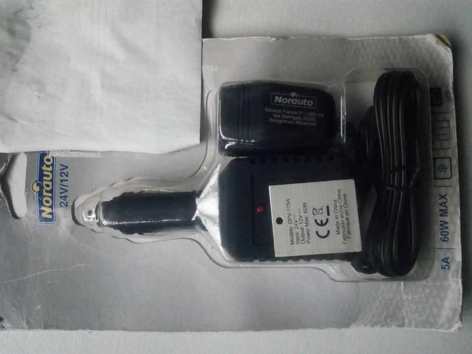 Conversor 24V - 12V DC Auto