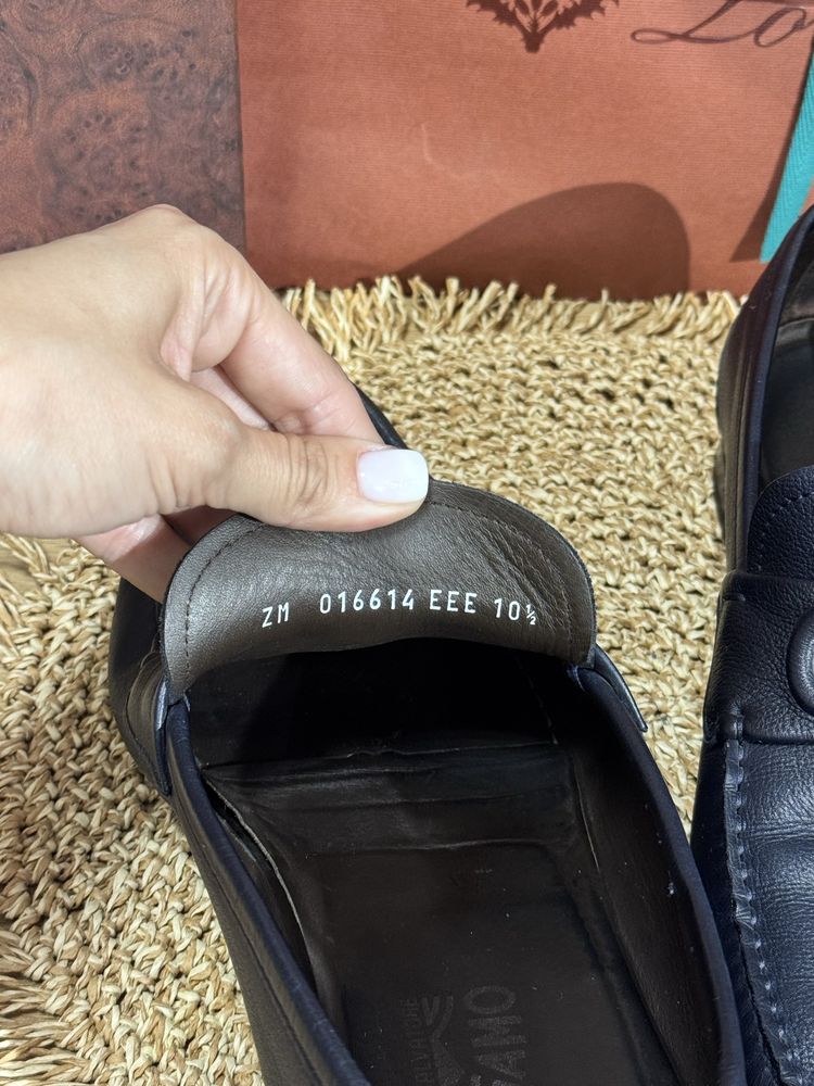 Лофери, туфлі, мокасини чоловічі шкіряні номерні salvatore ferragamo