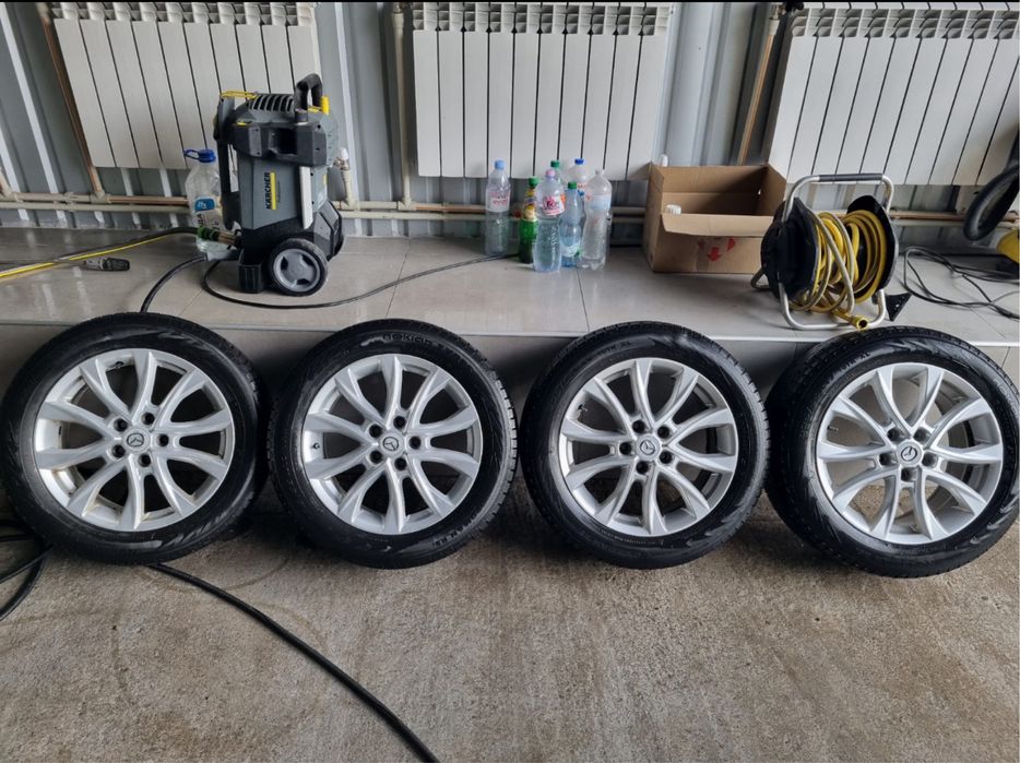 Диски R17 114.3 з зимовою гумою Nokian 225/55/17  Kia, Mazda, Hundai