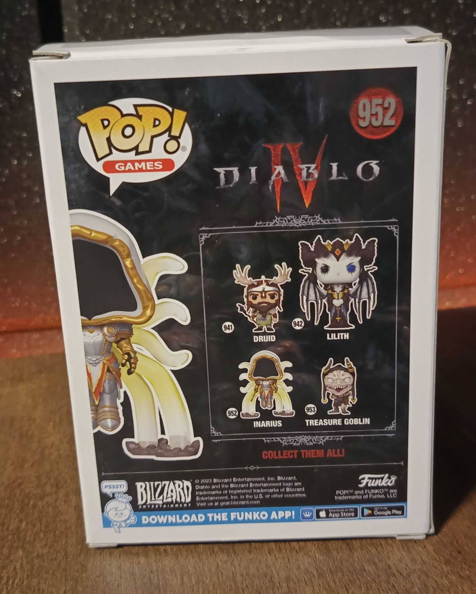 Kolekcjonerska figurka 952 - Inarius - Diablo IV Funko Pop!