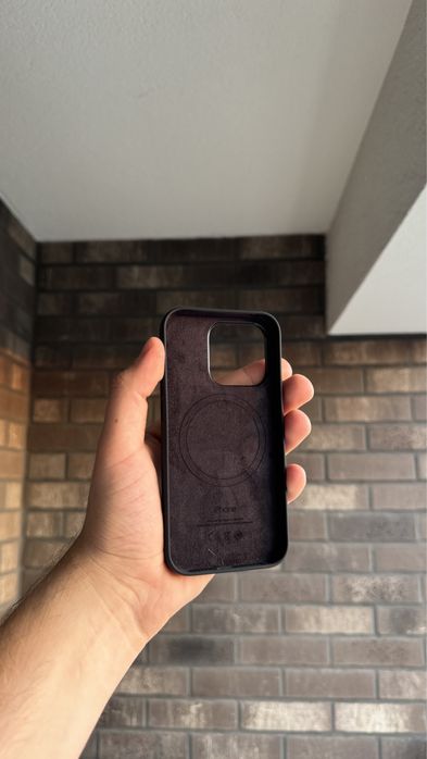 Silikonowe Magsafe Etui Iphone 15 Pro Black