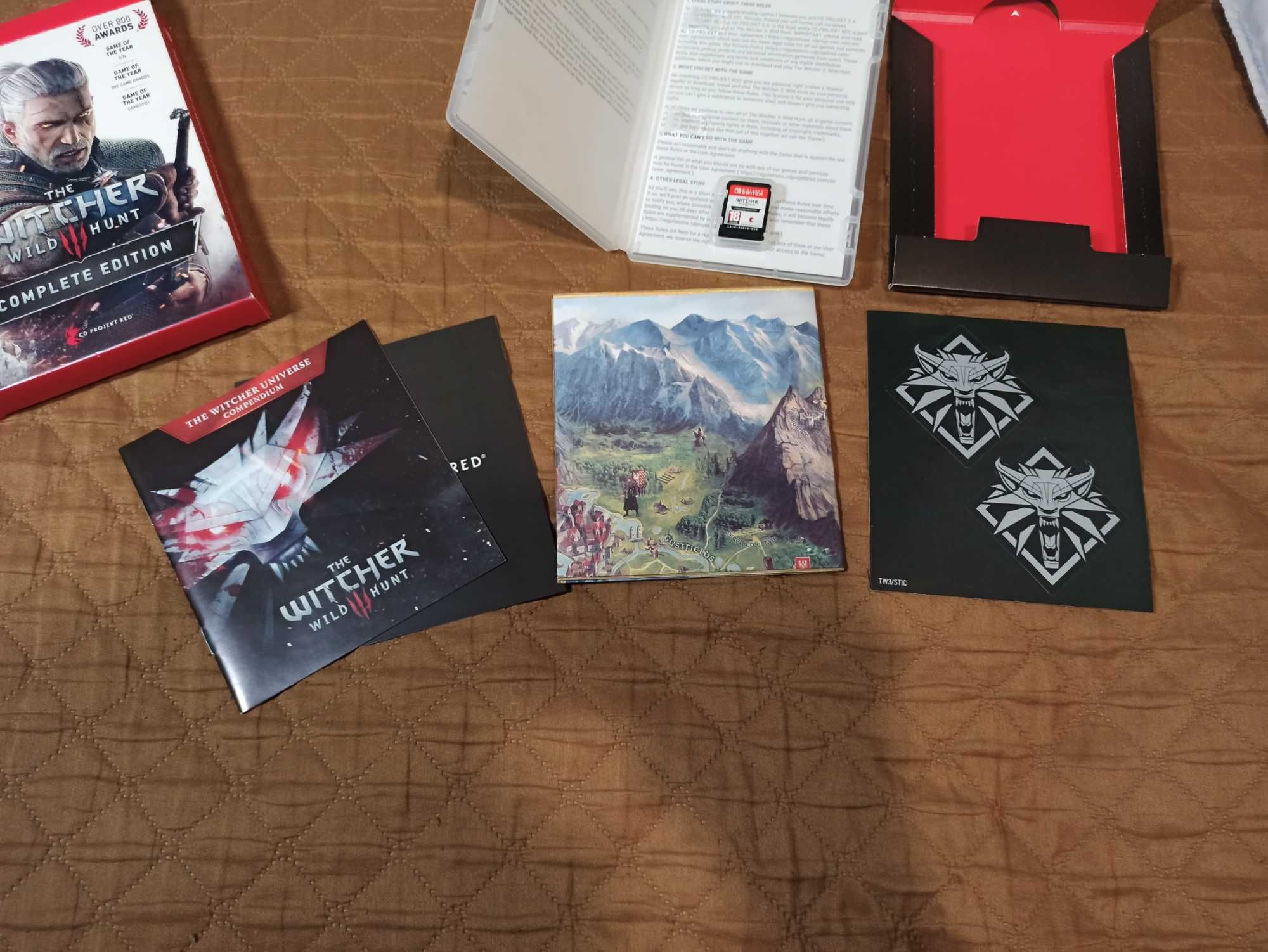 Гра для nintendo switch the witcher 3 complete edition, Відьмак 3