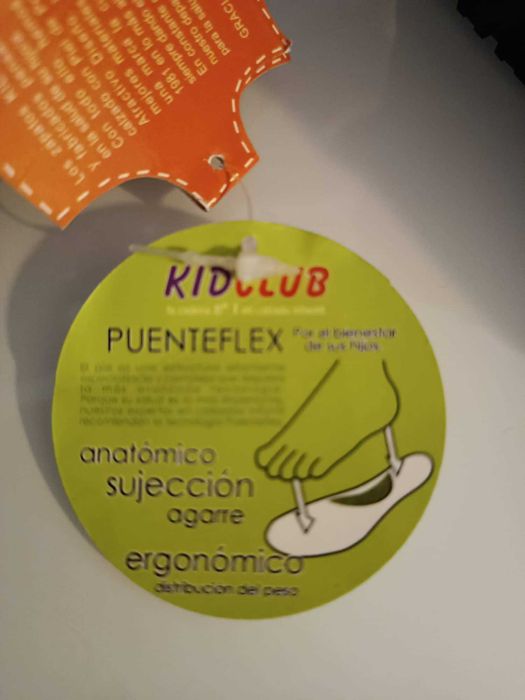 Botas Kid Club em pele, n.º 21 - NOVAS (oferta do envio)