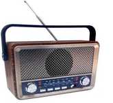 Radio RETRO z Bluetooth, USB i czytnikiem kart
