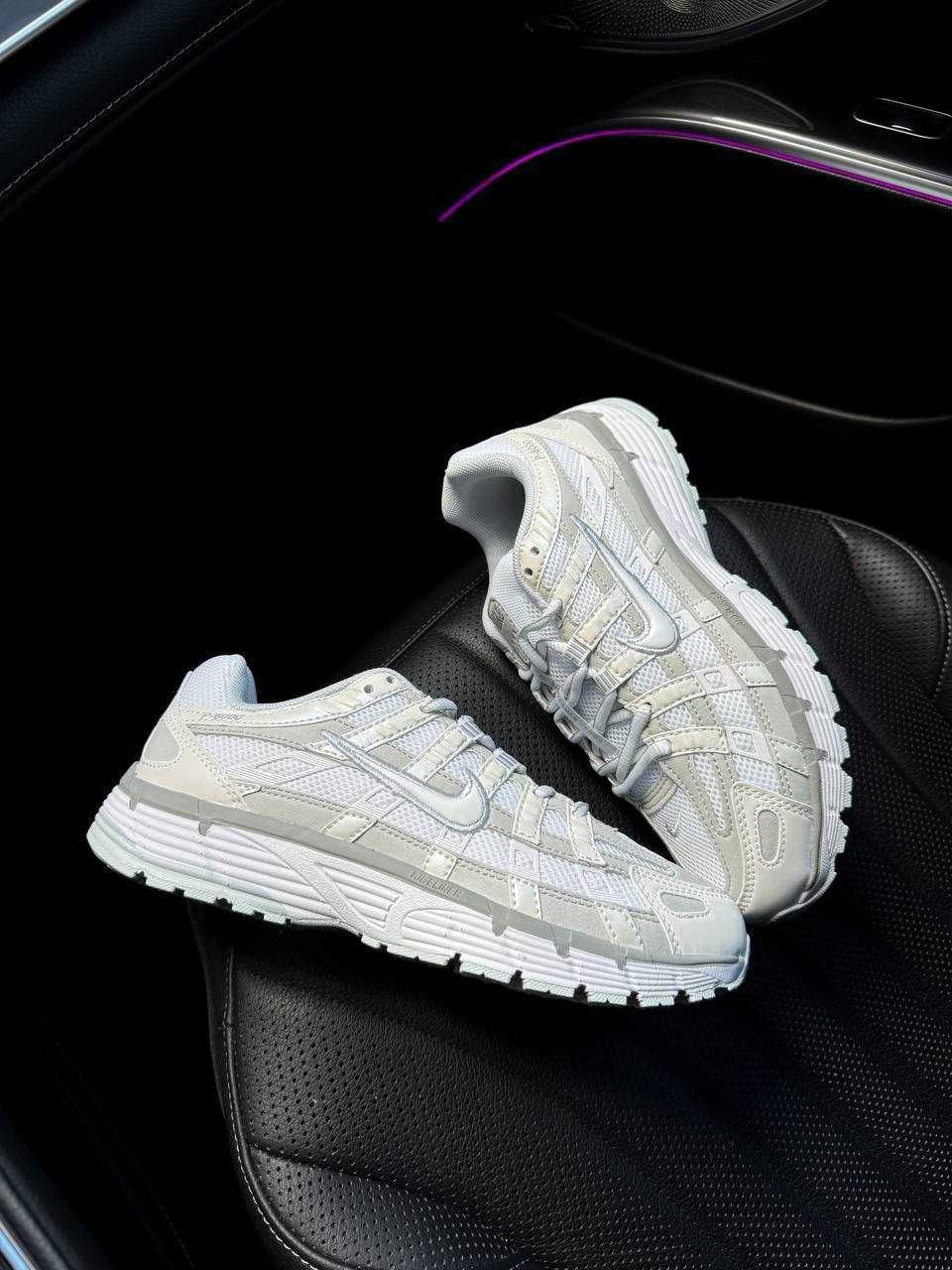 Nike P-6000 White Grey