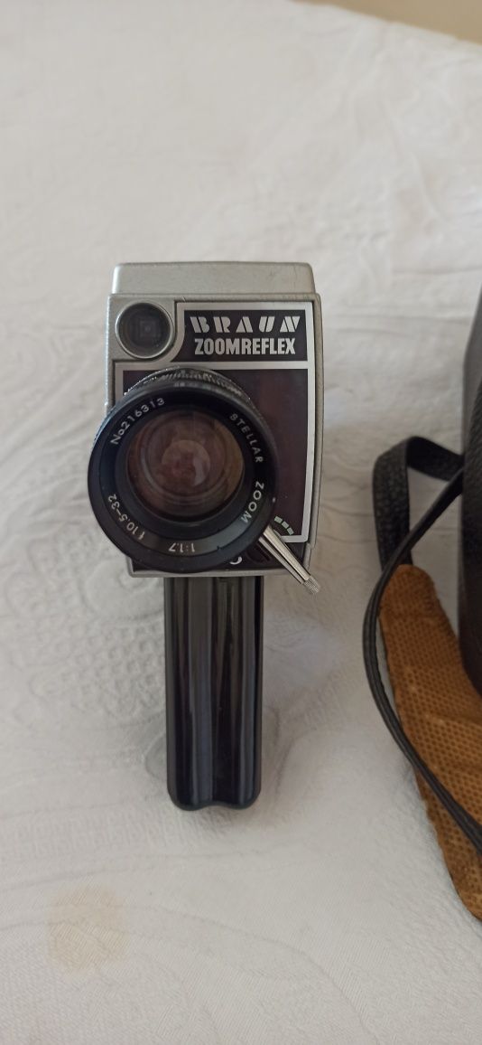 Máquina filmar Braun super 8