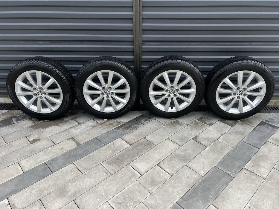 Диски і Шини 16R 5x100 Golf Polo Fabia