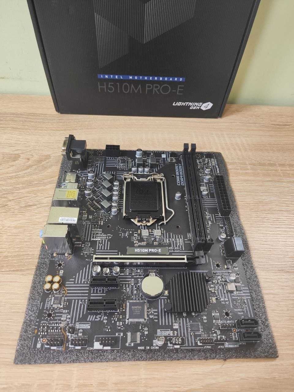 Материнська плата MSI H510M PRO-E (НОВА)