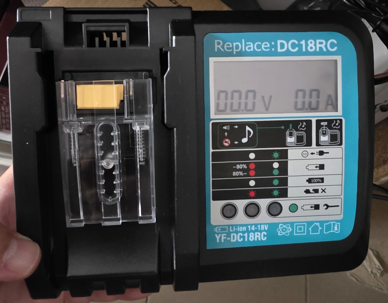 Зарядний пристрій DC18RC Li-ion Battery ЗА