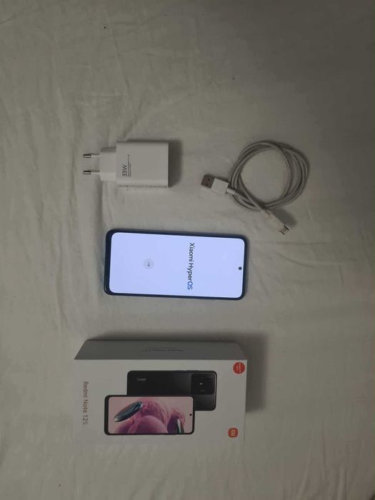 Zadbany telefon Xiaomi Redmi Note 12S 8GB, ice blue 256GB super stan!