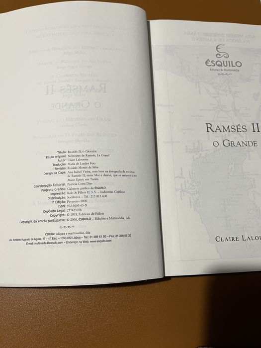 Ramsés II O Grande de Claire Lalouette