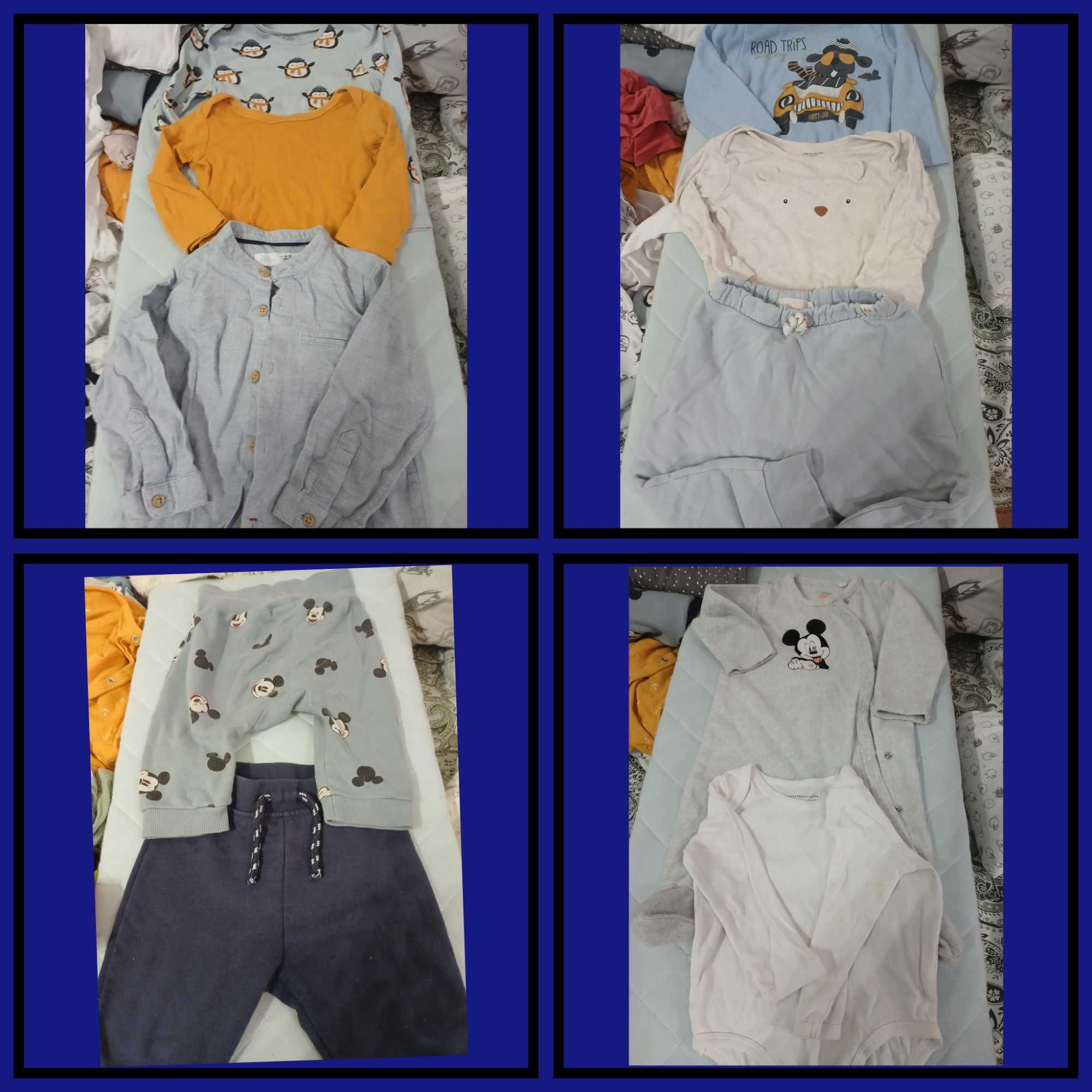 Roupas bebé lote 50 peças e sapatos oferta ler