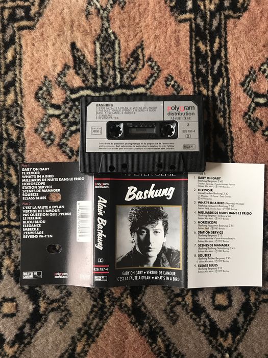 Cassete Alain Bashung