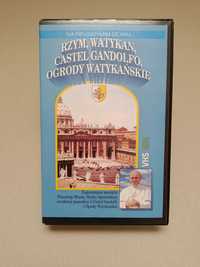 Rzym, Watykan, Castel Gandolfo, Ogrody Watykanu - kaseta VHS - NOWA