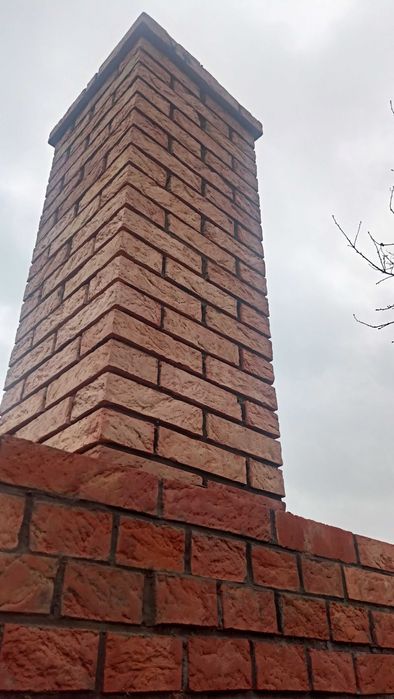 Cegła pełna dekoracyjna, elewacyjna, ryflowana kl 25,