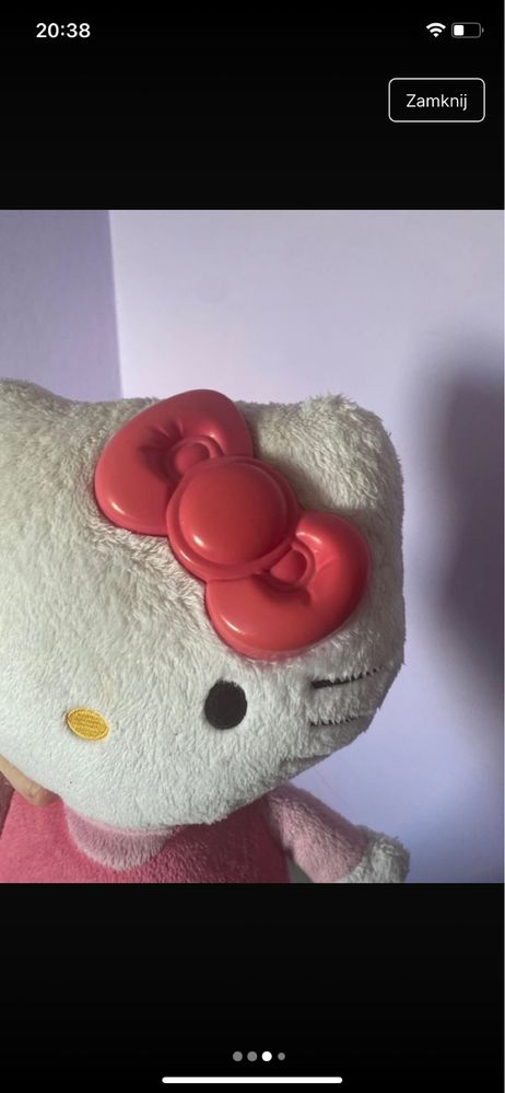 Pluszak maskotka Hello Kitty Sanrio duży plush plushie