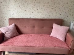 Kanapa sofa różowa