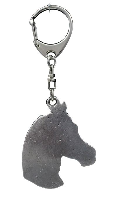 Koń czystej krwi arabskiej brelok posrebrzany Art-Dog