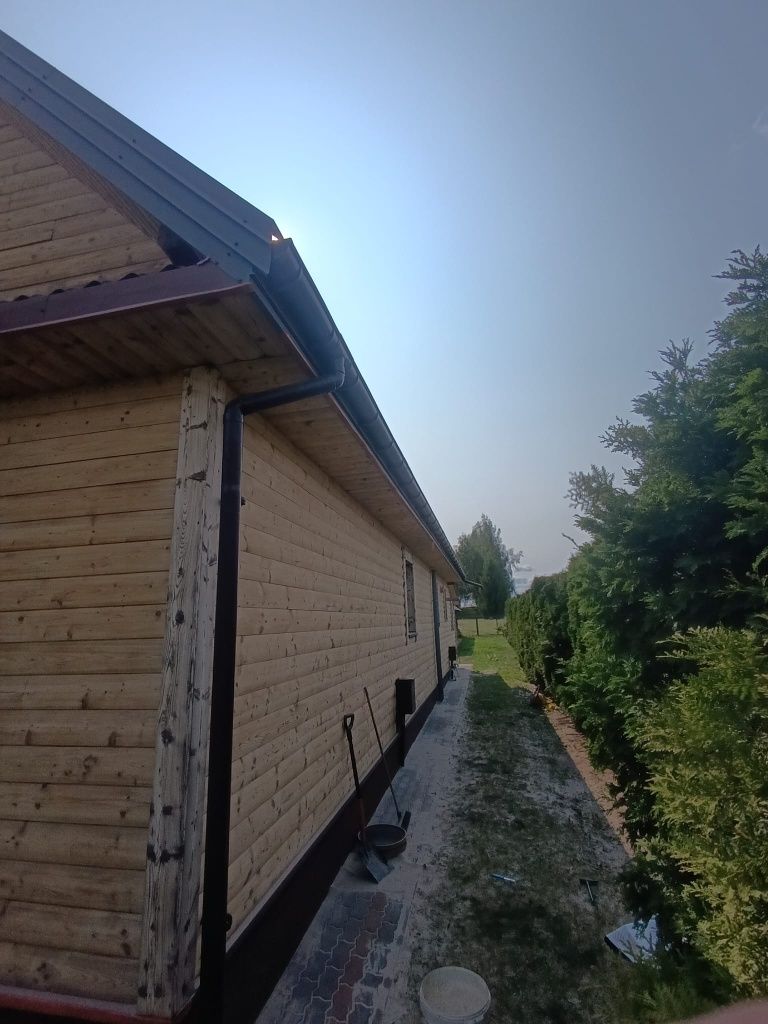 Piaskowanie, malowanie, domy drewniane budynki z cegły mury kamiennne