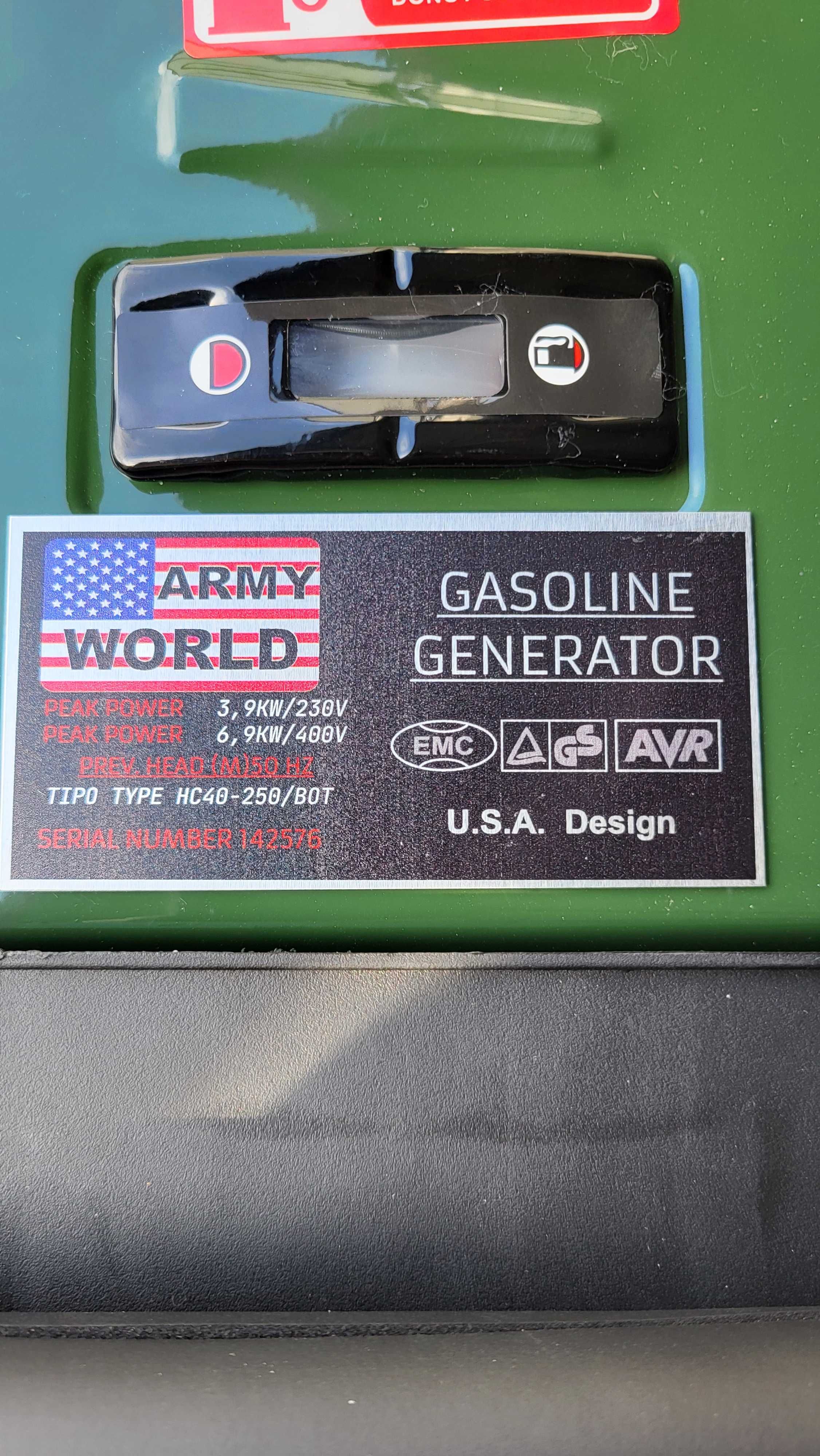 Agregat ( generator) prądotwórczy 220/380V
