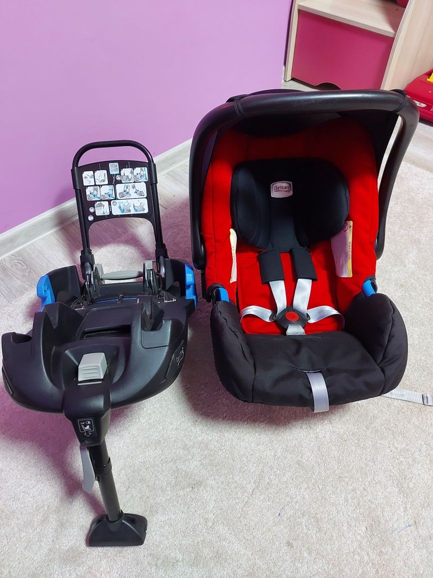 Fotelik samochodowy britax baby safe plus bx z baza