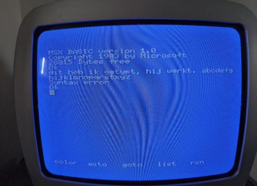 Stary komputer Daewoo MSX DPC-200 unikat 8 bitowy -nie amiga commodore