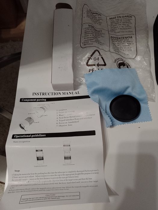 Nowy teleskop luneta