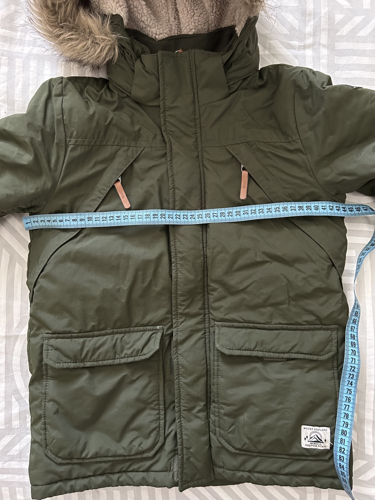 Kurtka zimowa h&m jak NOWA rozm 128 parka