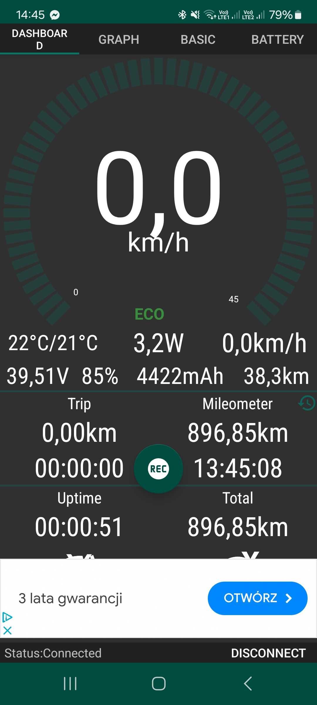 Hulajnoga Elektryczna Xiaomi Mi Electric Scooter Pro 2. 40km/h!