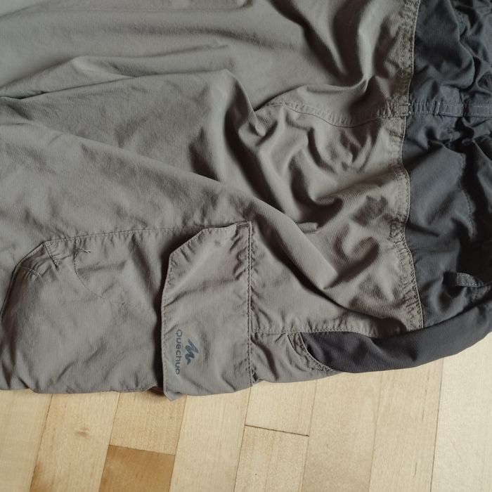 Spodnie turystyczne odpinane nogawki Decathlon Quechua 158