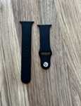 Czarny gumowy pasek do apple watch