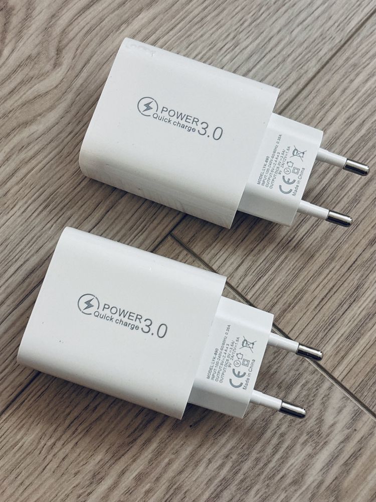 Ładowarka szubka 4 w 1 USB -A Type C 20W