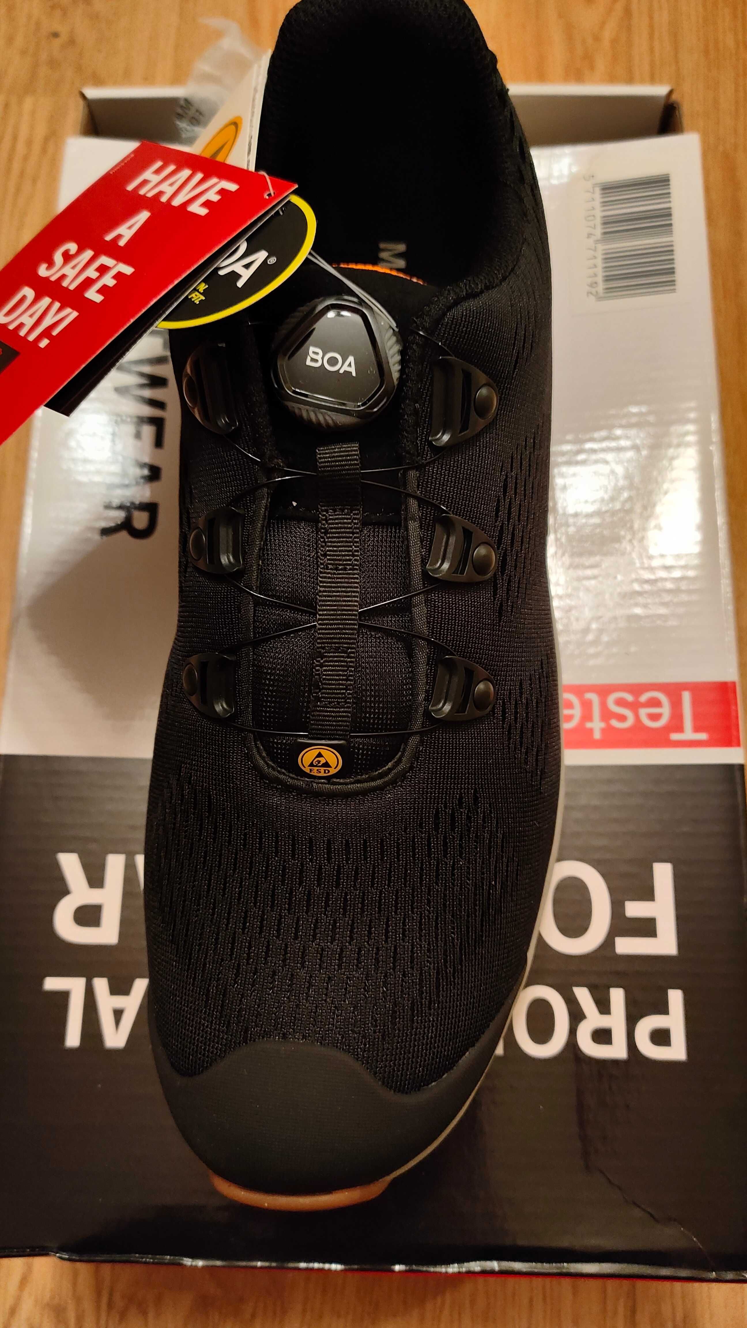 BUTY ROBOCZE lekkie Z BOA ELASTYCZNE Mascot S1P F0300 czarne