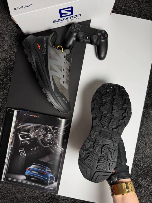 Чоловічі кросівки саломон Salomon Elixir Activ GTX Black Taupwood